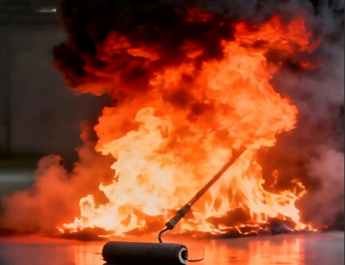 安全守護(hù)，堅(jiān)不可摧 | 彩田化工A級(jí)防火地坪，為您的空間穿上“防火鎧甲”